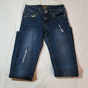 Revolt jeans sz 5 skinny distressed good condition